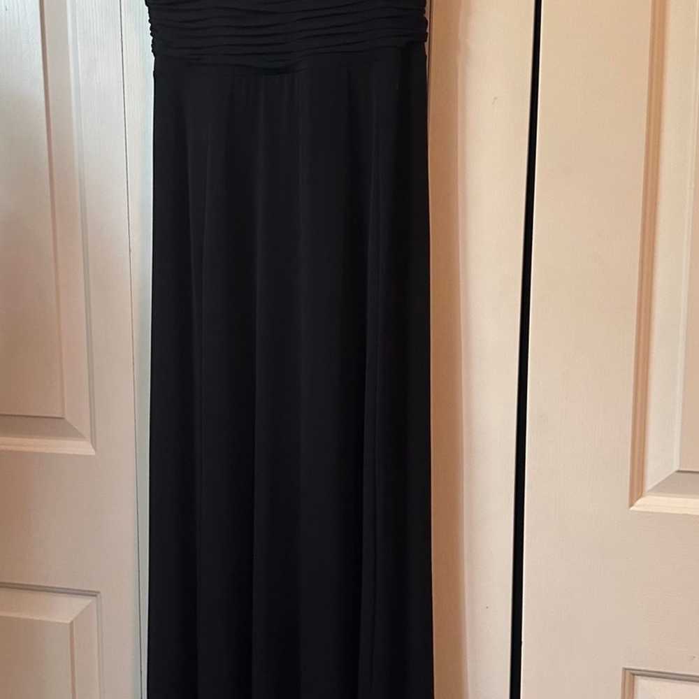 Elegant black maxi dress - image 1