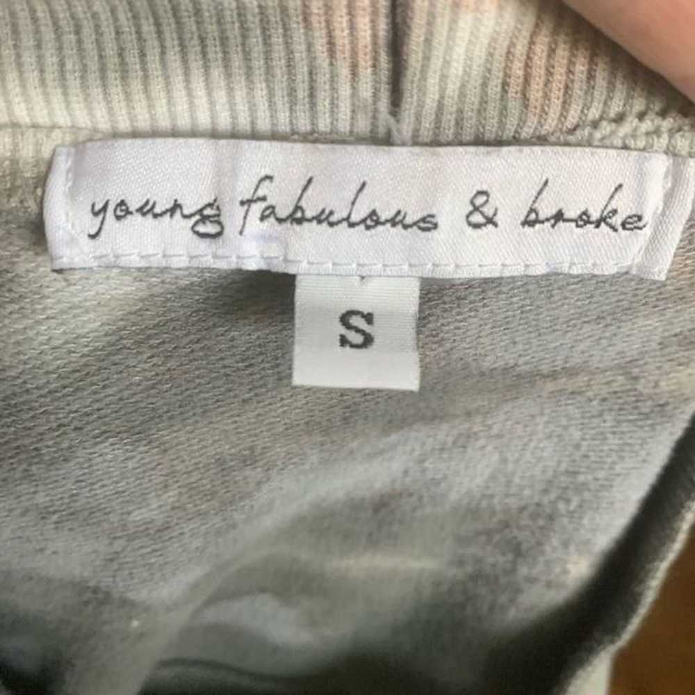 Young Fabulous and Broke tie dye asymmetrical S m… - image 4
