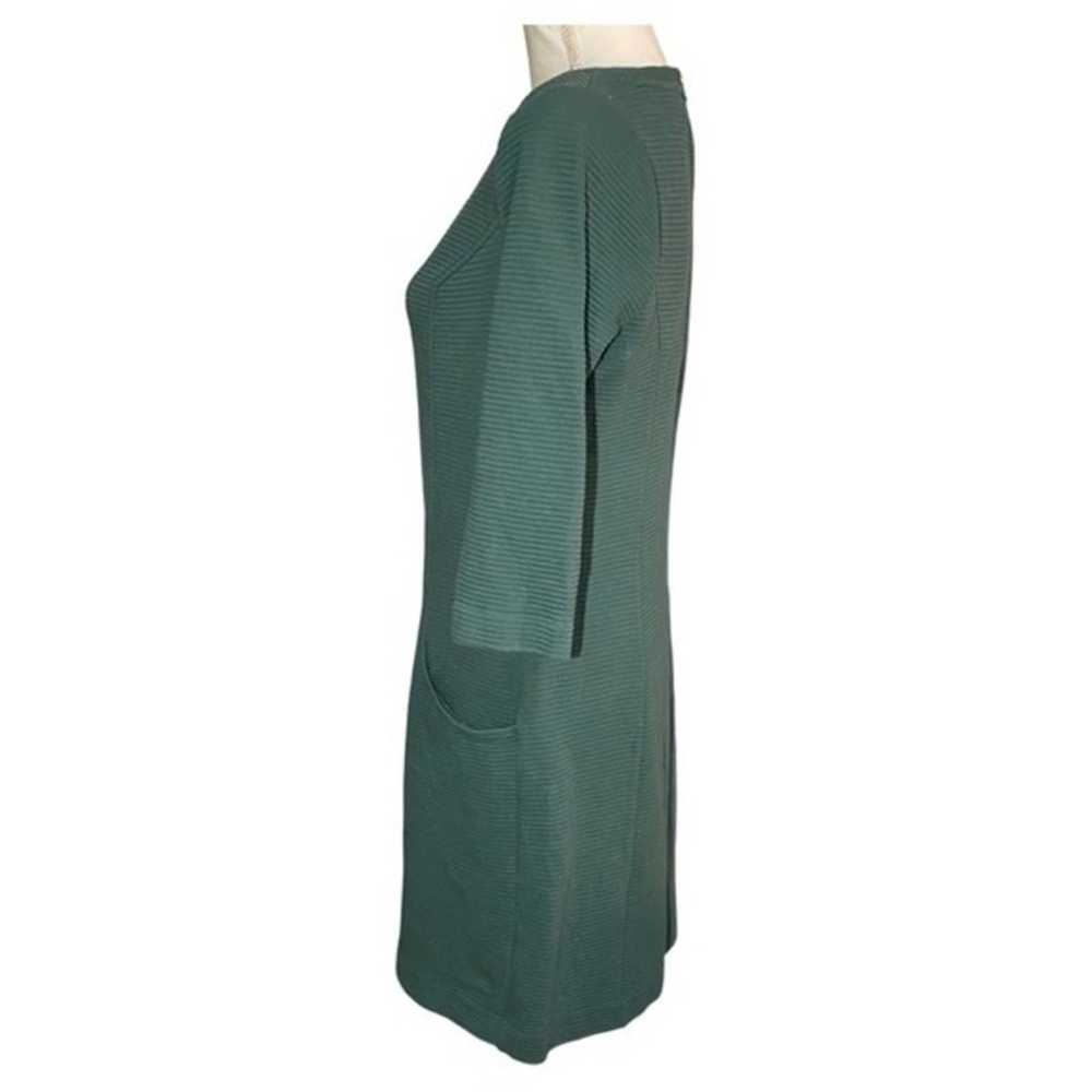 Boden Women's Size 8R Textured Ribbed Dress Green… - image 4