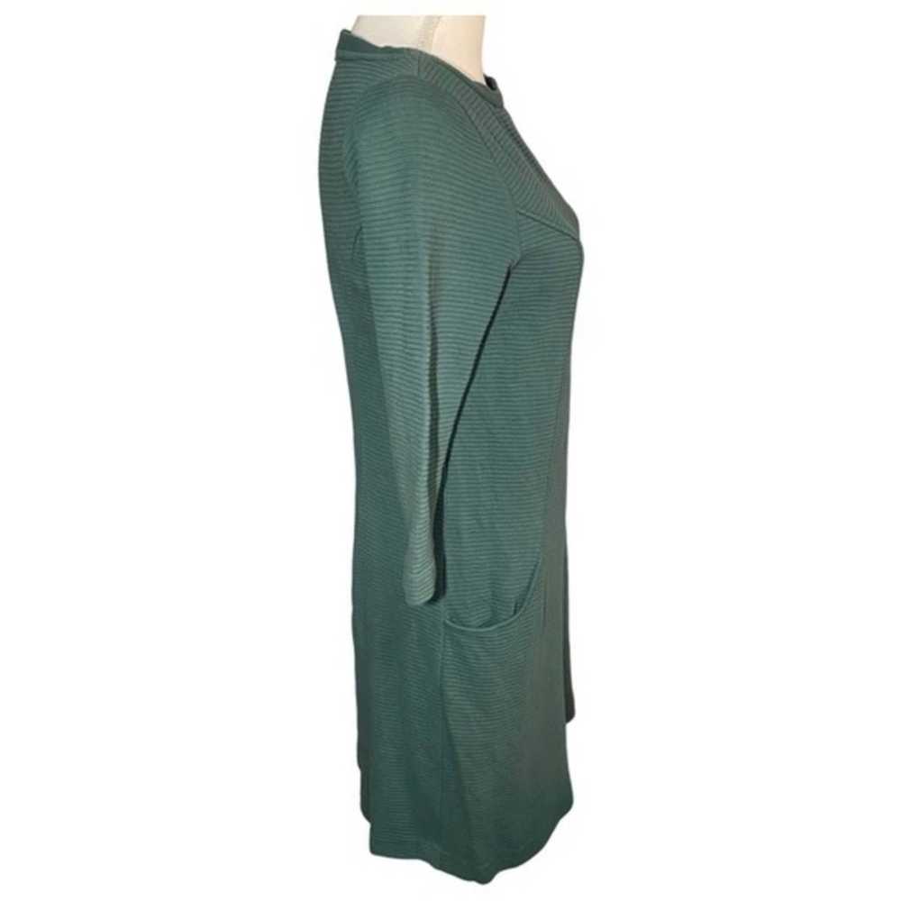 Boden Women's Size 8R Textured Ribbed Dress Green… - image 6