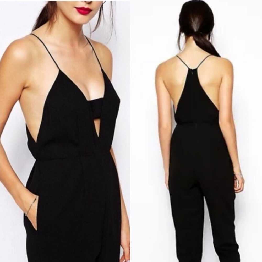 Finders Keepers black Midnight Jumpsuit cut out r… - image 4