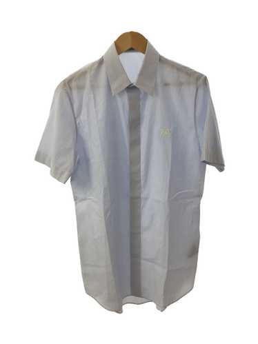 Dior Homme Short Sleeve Shirt 38 Cotton Blu Strip… - image 1