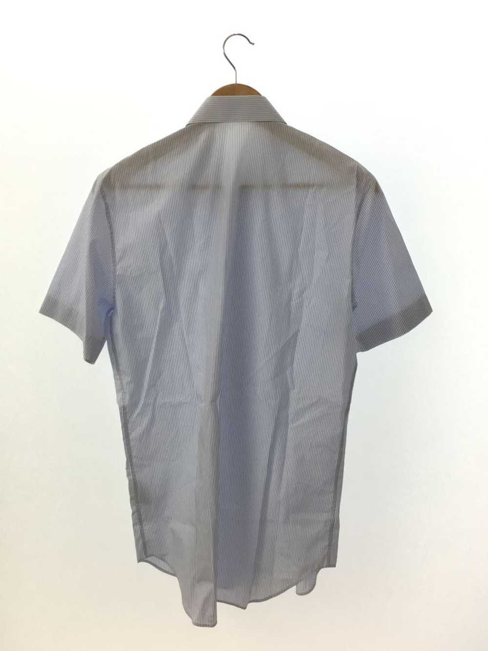 Dior Homme Short Sleeve Shirt 38 Cotton Blu Strip… - image 2