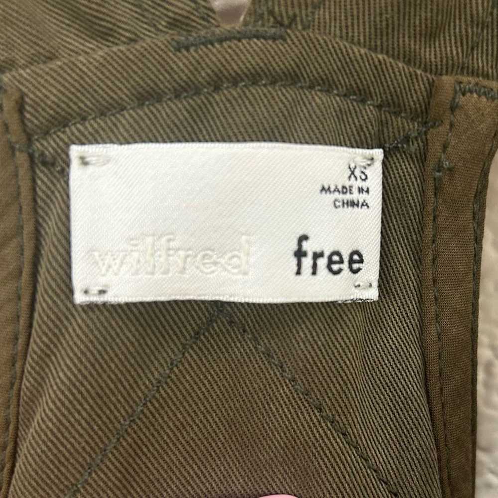 Aritzia Wilfred Free Valletta Olive Green Overall… - image 4