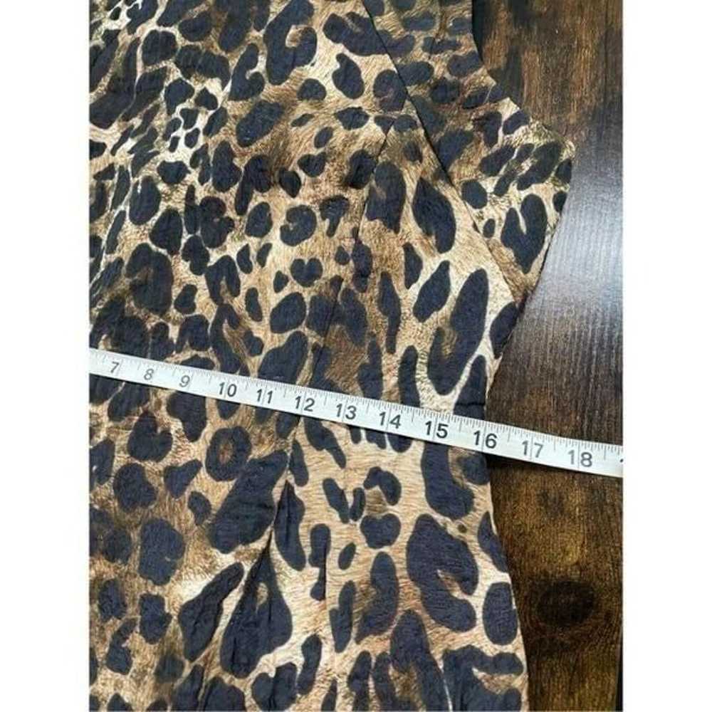 Lafayette 148 Abella Leopard Print Sheath Dress - image 11