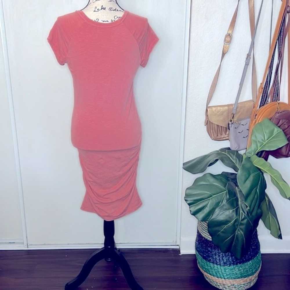 NWOT! Anthropologie Sundry Side Ruched Bodycon Dr… - image 3