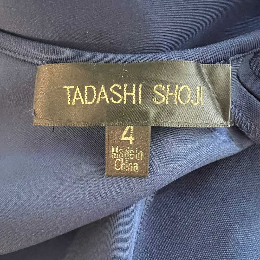 Tadashi Shoji 'Sabi' Embroidered Blue Floral Dres… - image 5