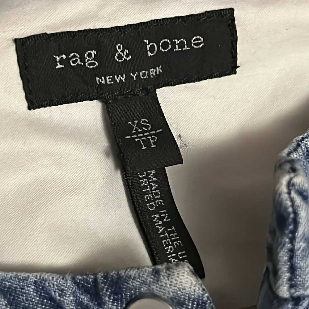Rag & Bone Chest Pocket Denim Shirtdress - Blue - image 3