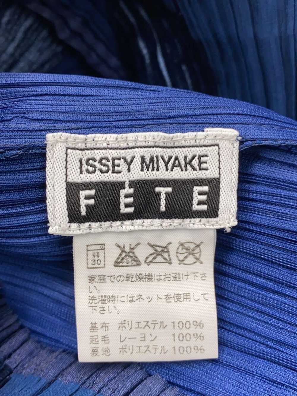 Used Issey Miyake Fete Jacket/3/Polyester/Navy/If… - image 3