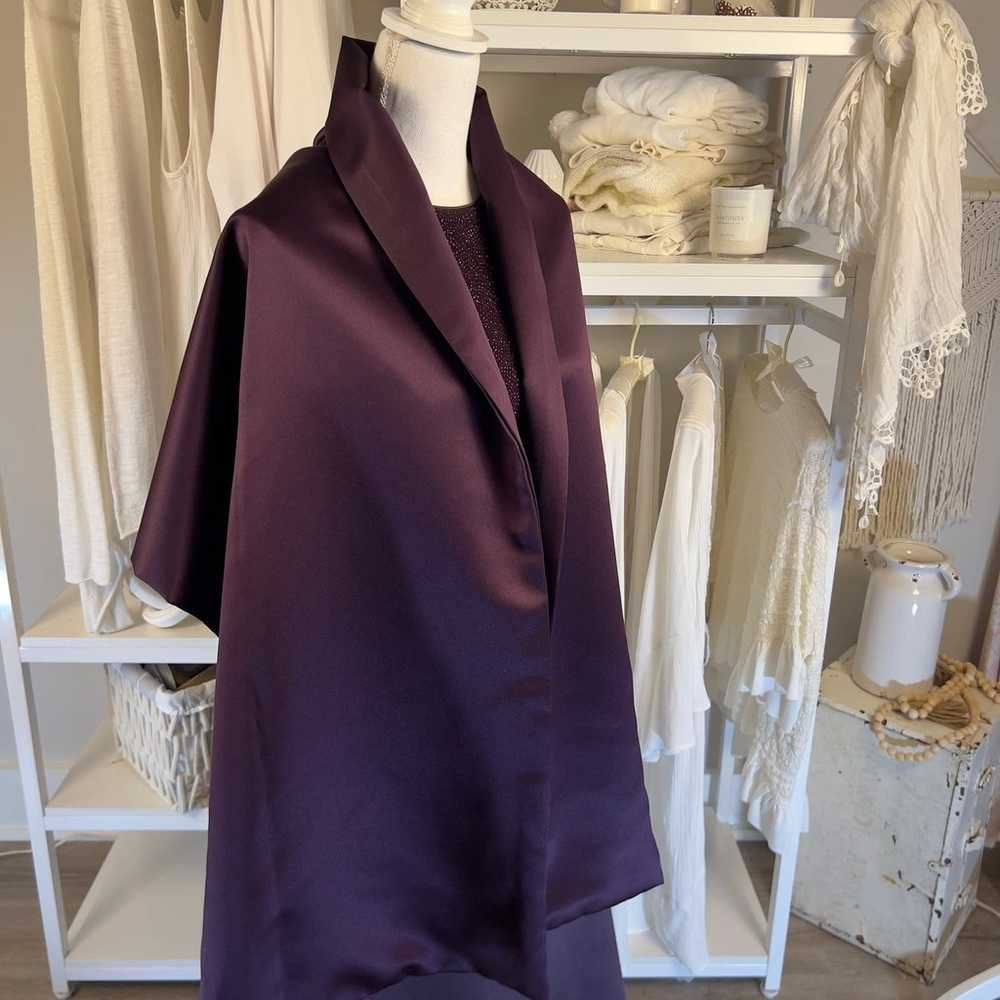 Patra sz. 8 formal gown dress w shawl, bridesmaid… - image 10
