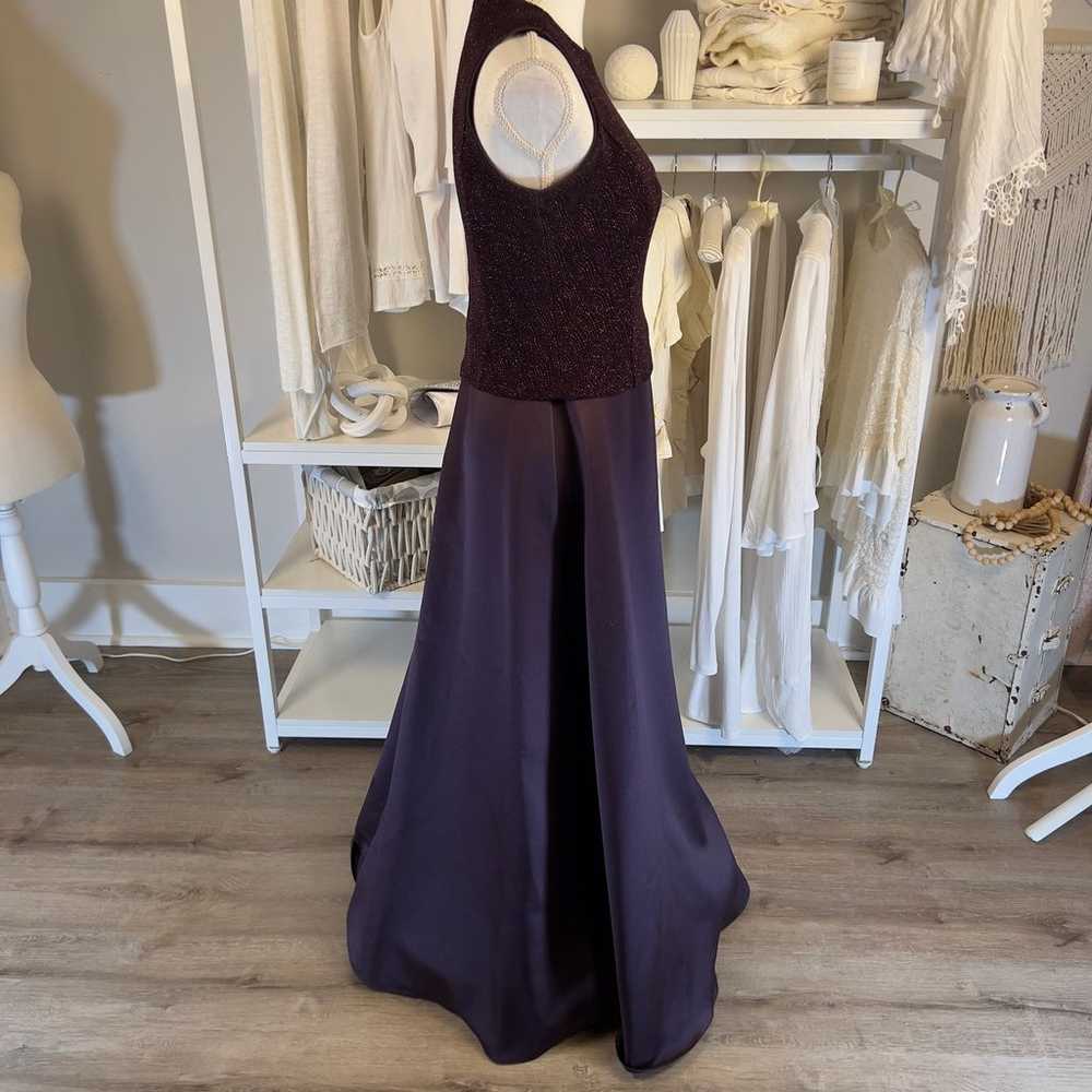 Patra sz. 8 formal gown dress w shawl, bridesmaid… - image 2