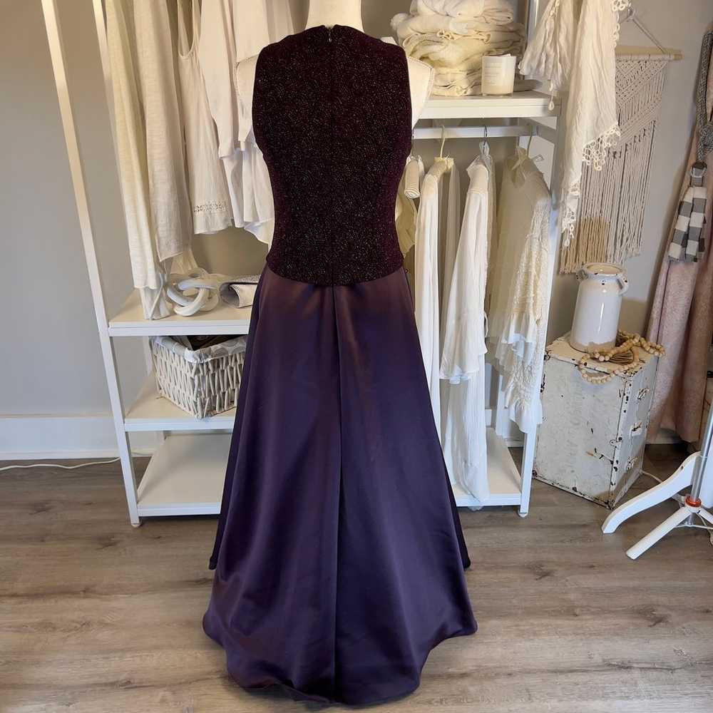 Patra sz. 8 formal gown dress w shawl, bridesmaid… - image 4