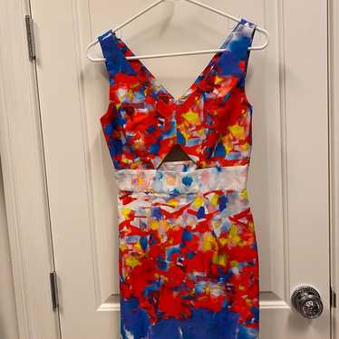 Milly multicolor dress, size 0 - image 1