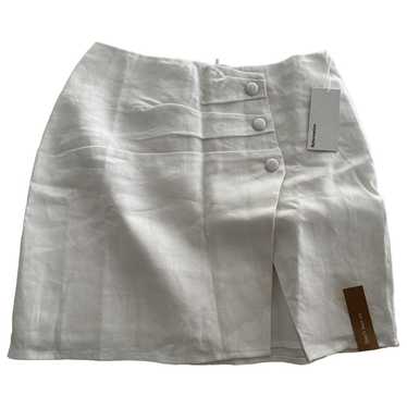 Reformation Linen mini skirt - image 1