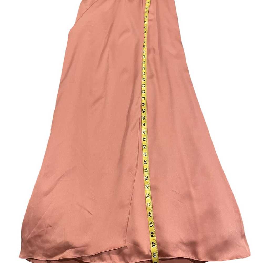 Dessy Collection  Dress 4R Desert Rose Asym One S… - image 12