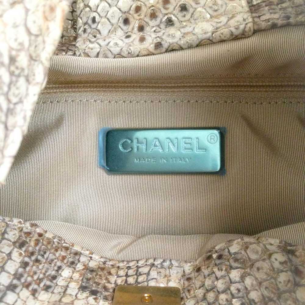 Chanel Exotic leathers handbag - image 7
