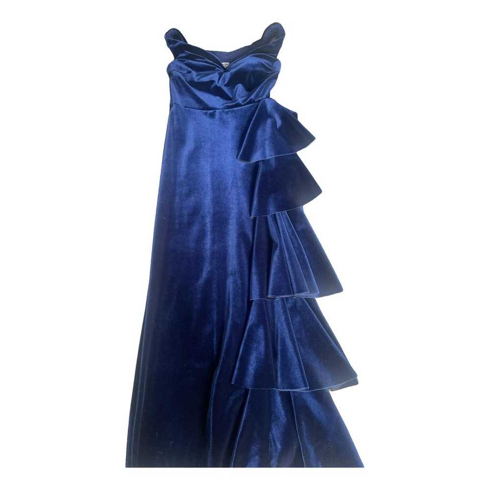 Chiara Boni Velvet maxi dress - image 1