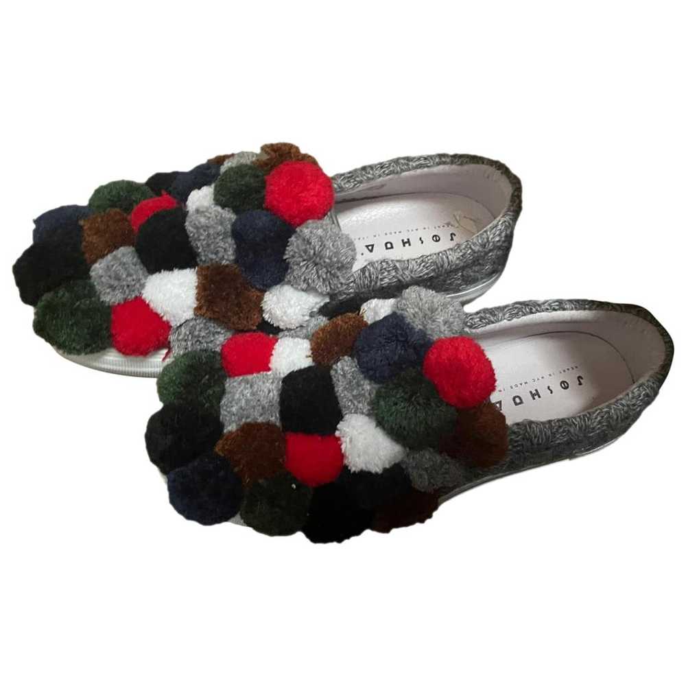 Joshua Sanders Tweed flats - image 1