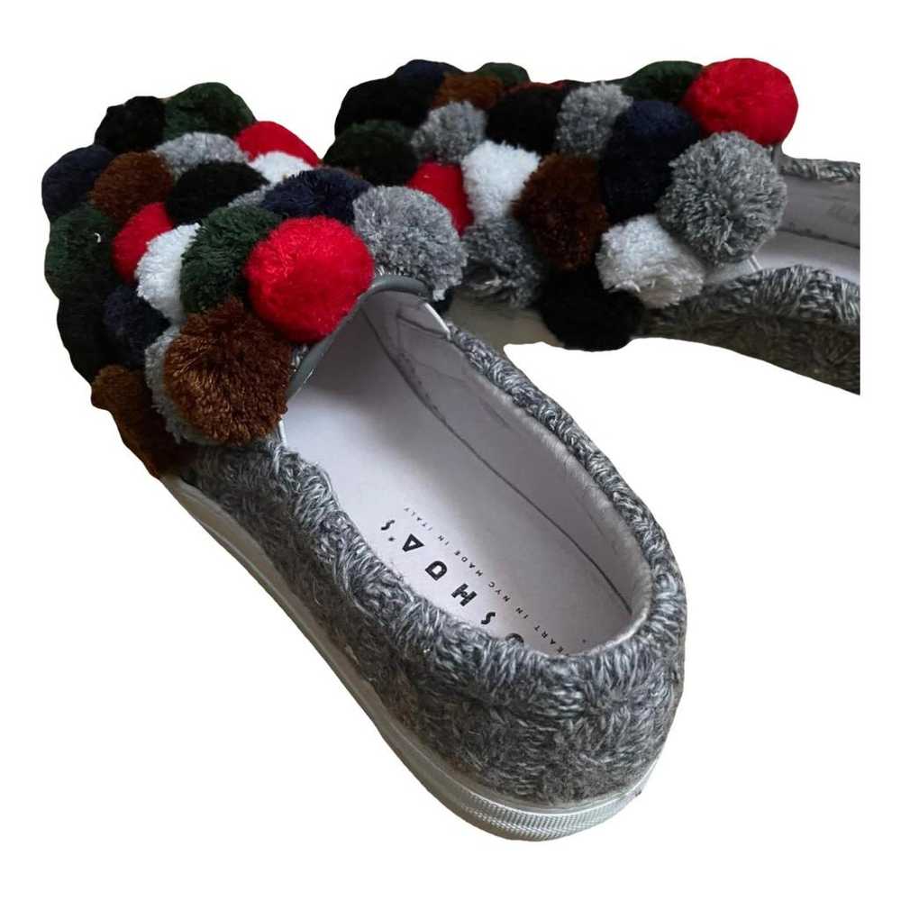 Joshua Sanders Tweed flats - image 2