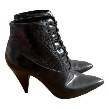 Paul Smith Leather lace up boots