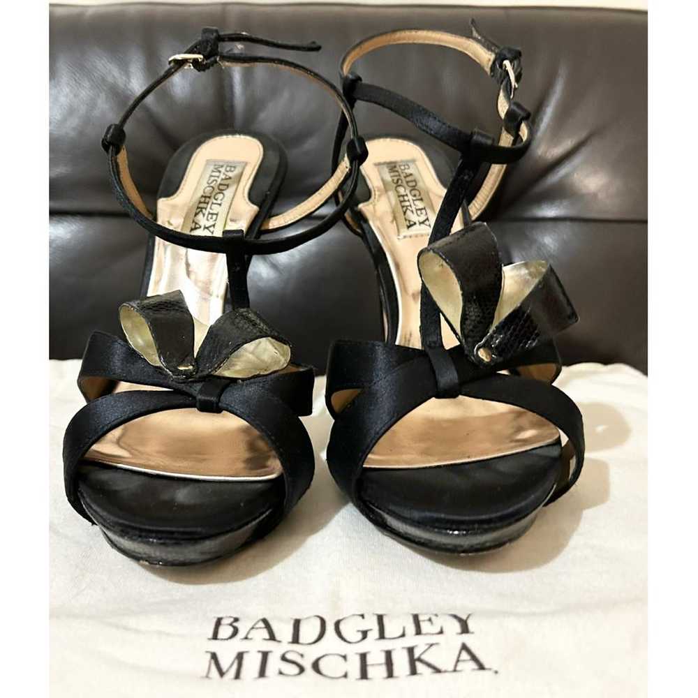 Badgley Mischka Leather heels - image 2