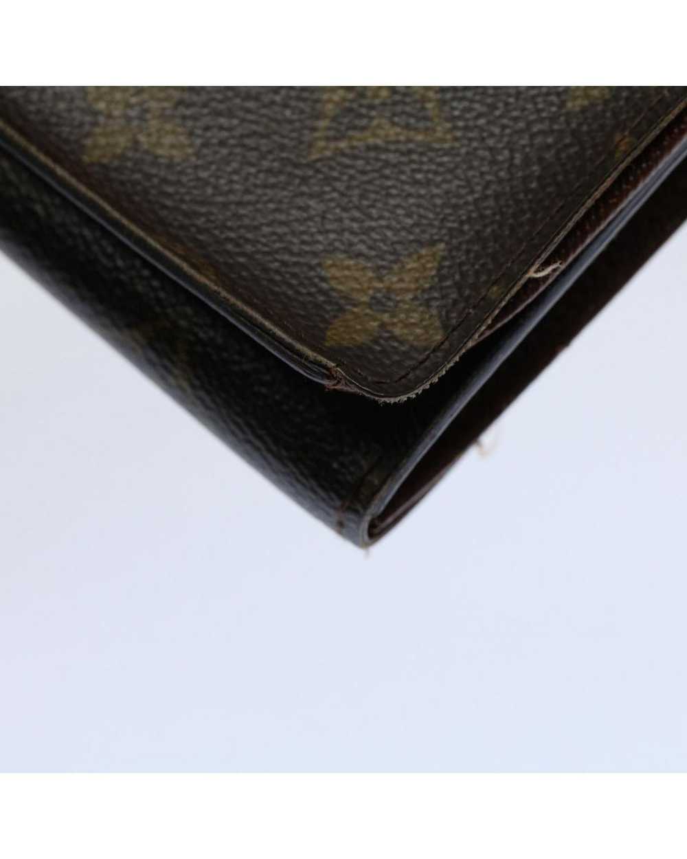Louis Vuitton Monogram Canvas Wallet with Button … - image 7