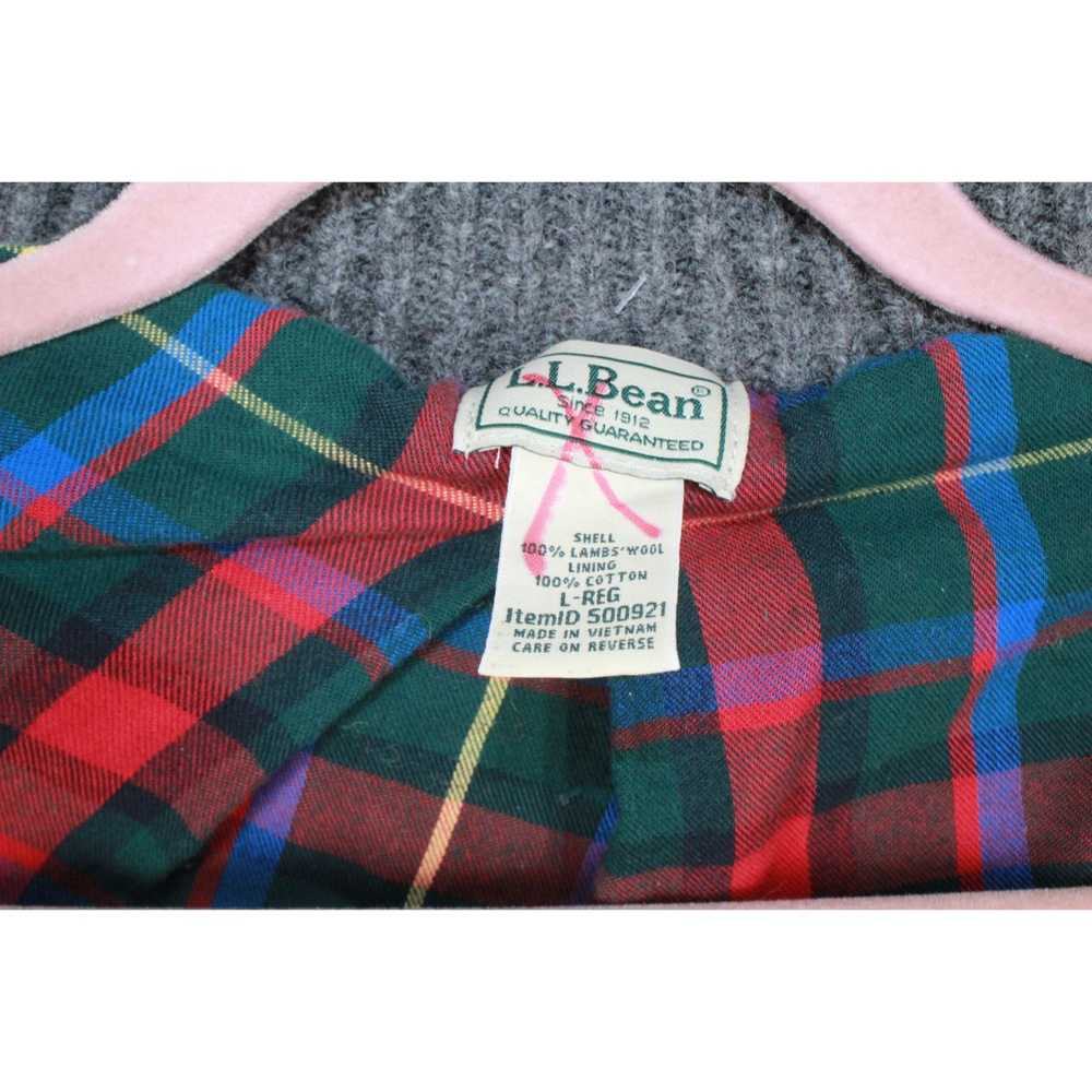 L.L. Bean LL Bean Classic Ragg Wool Sweater Full-… - image 4