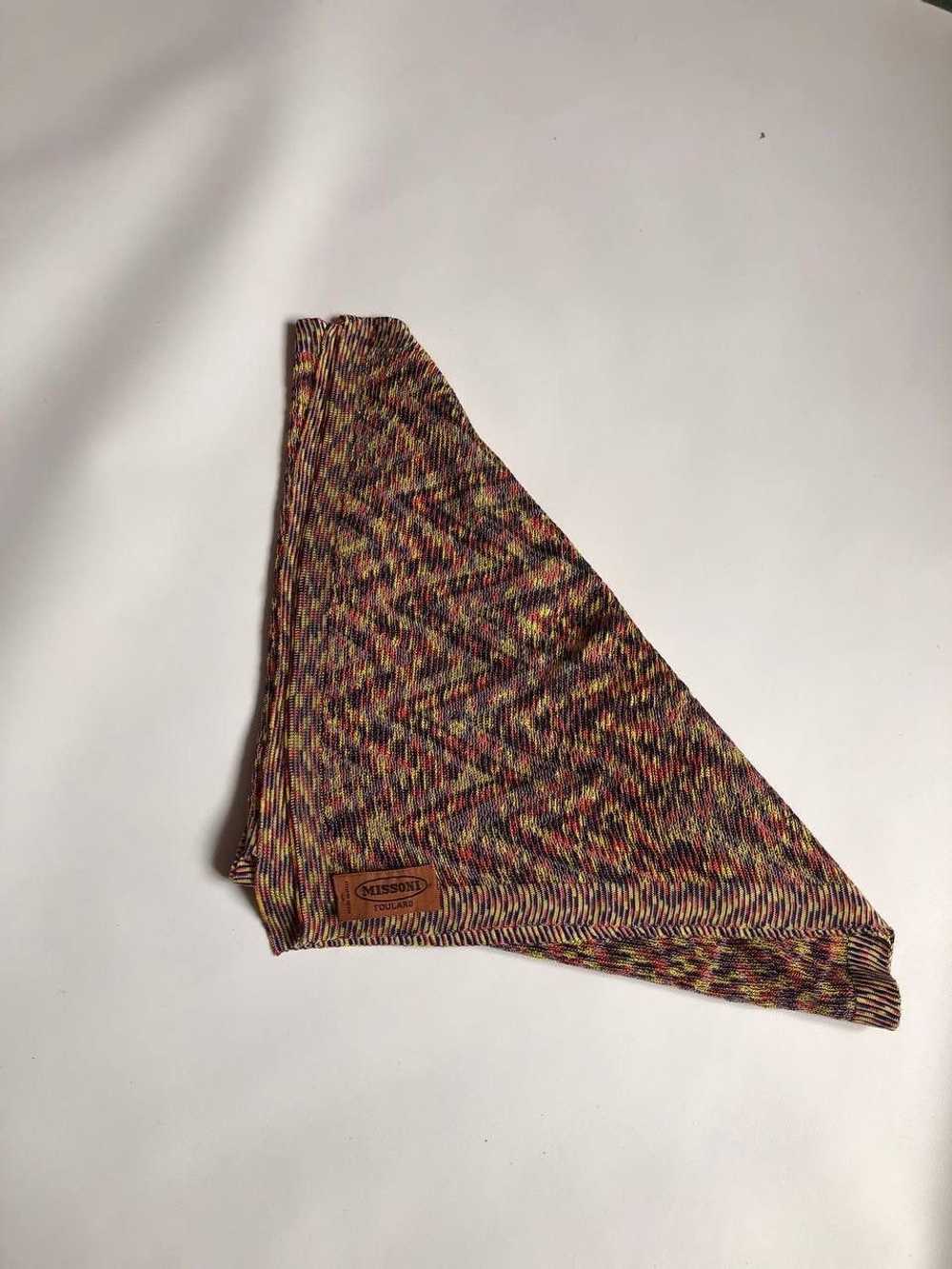 Missoni × Vintage Rare Missoni Scarf Handkerchief… - image 4