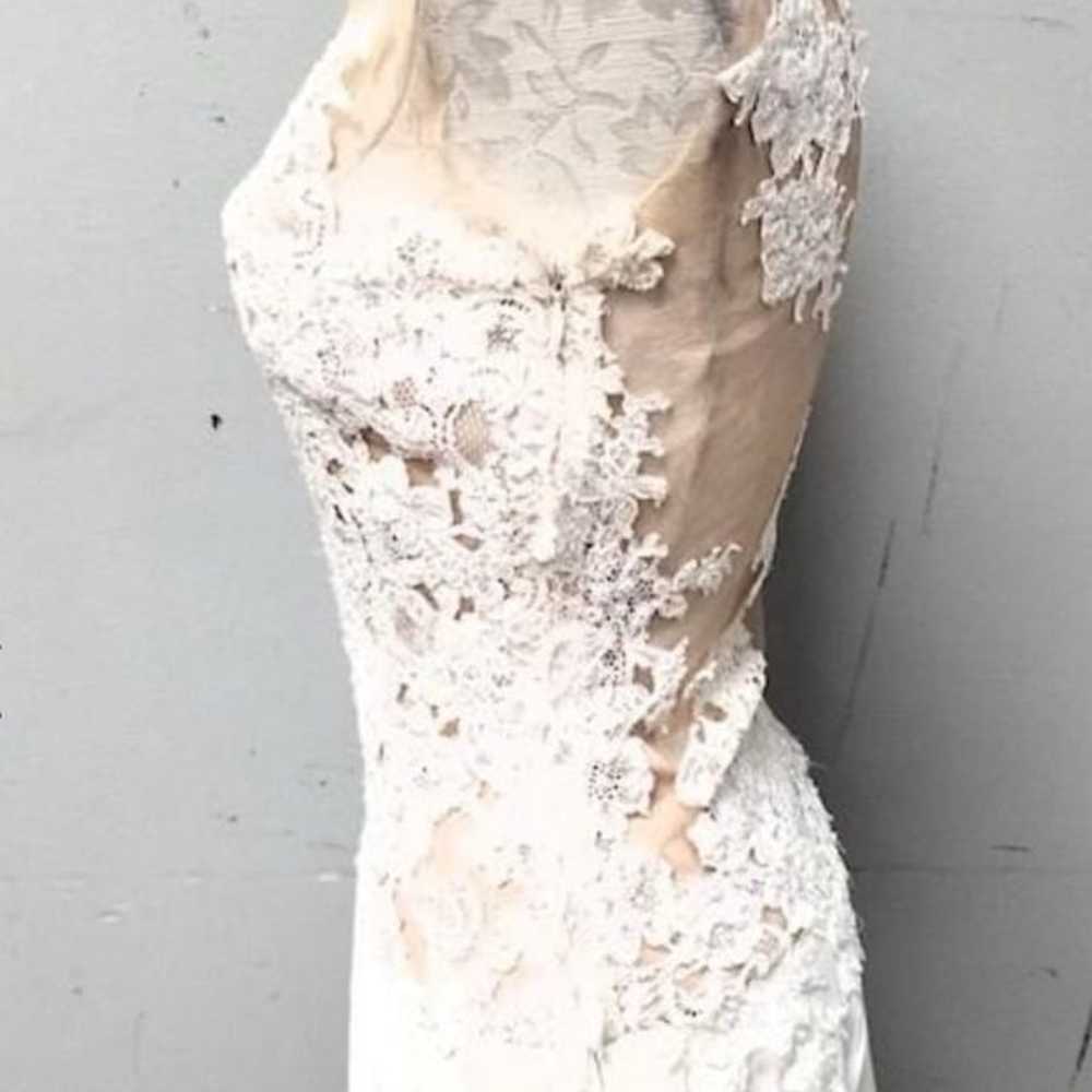 Atelier Prenovas Barcelona Ivory Floral Lace Shee… - image 7