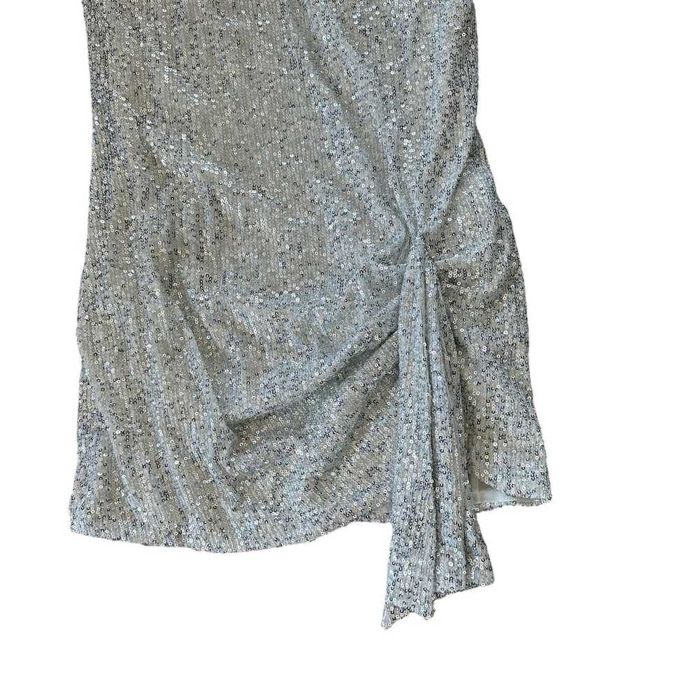 Caroline Constas Genevieve Sequin Mini Dress Whit… - image 6
