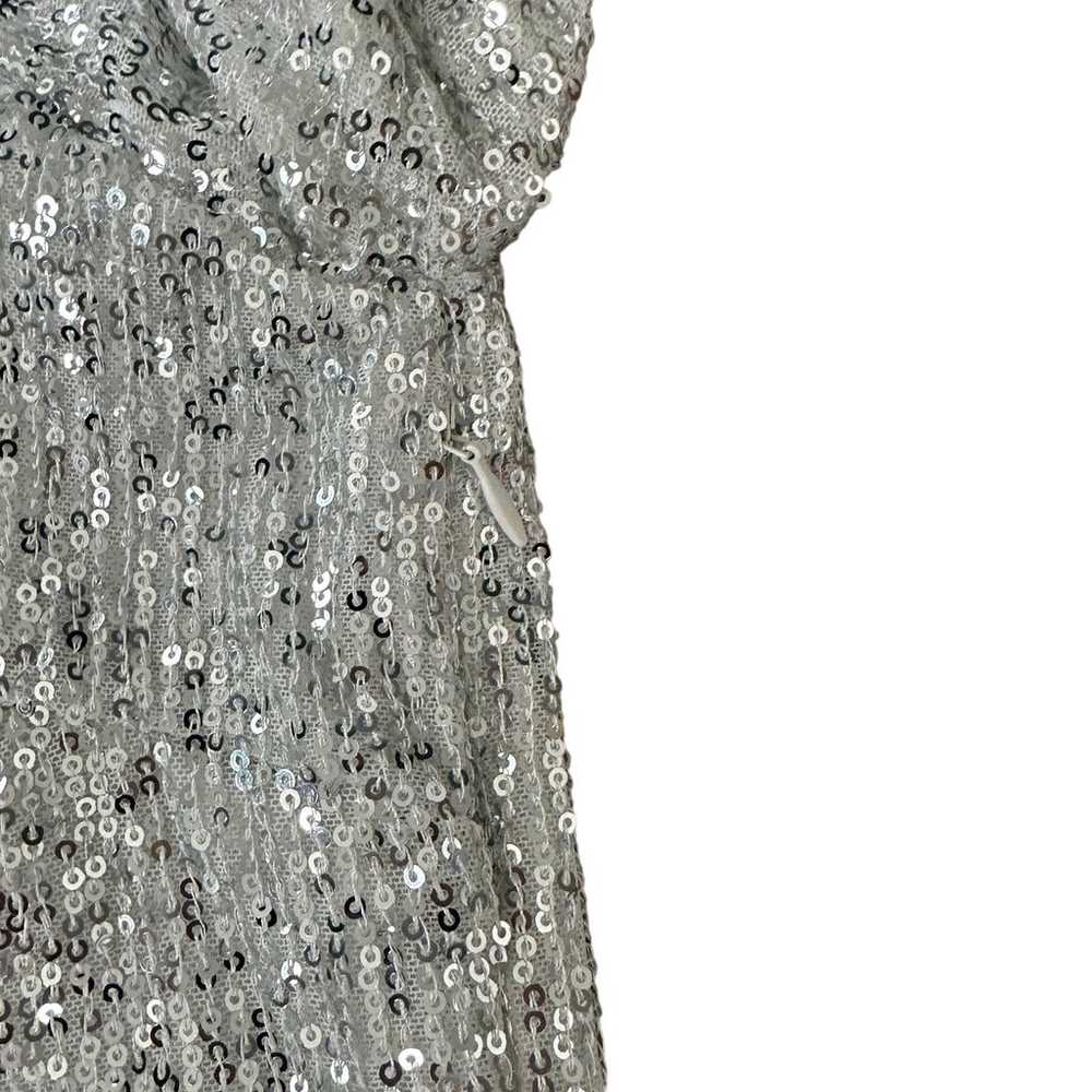 Caroline Constas Genevieve Sequin Mini Dress Whit… - image 7
