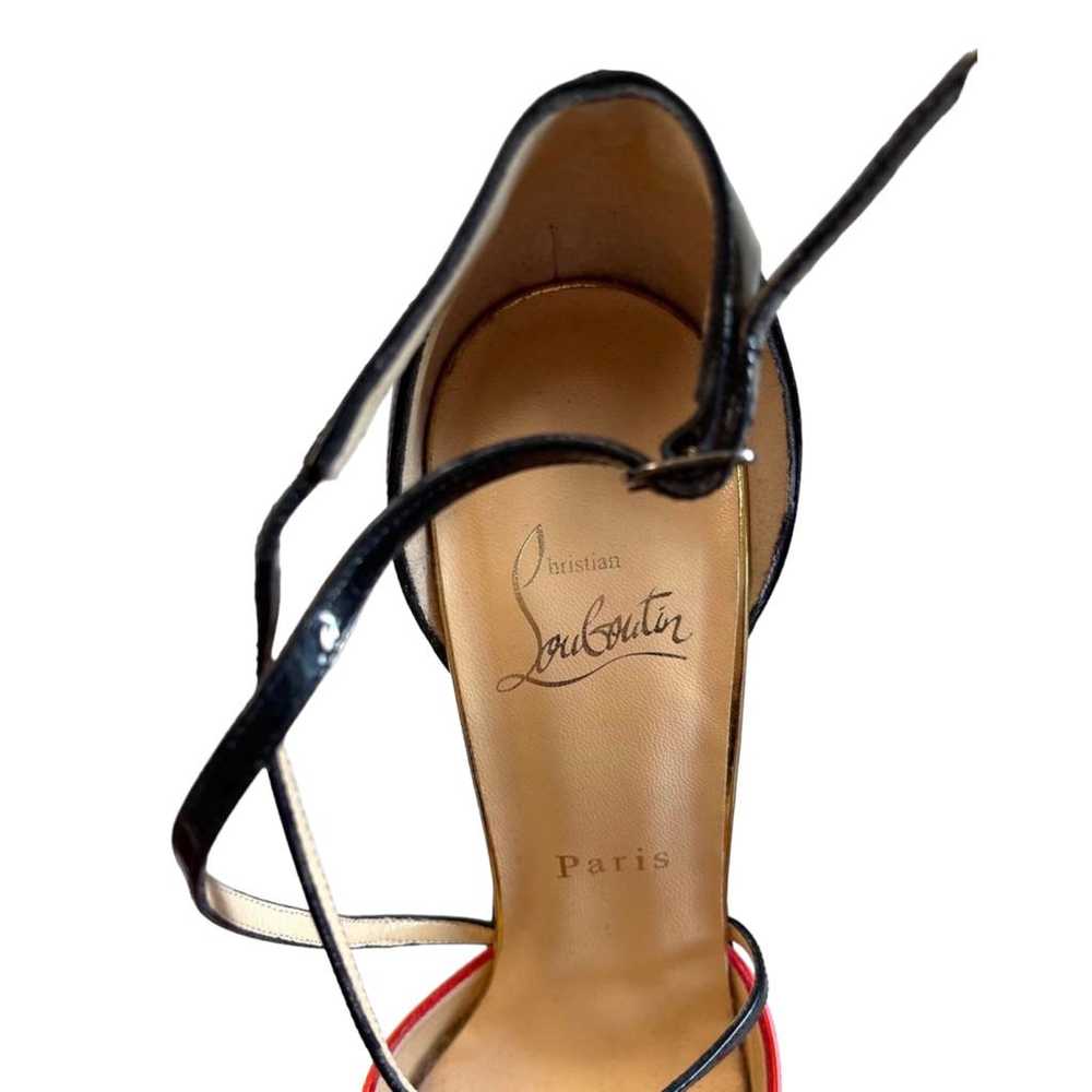 Christian Louboutin Patent leather sandal - image 2