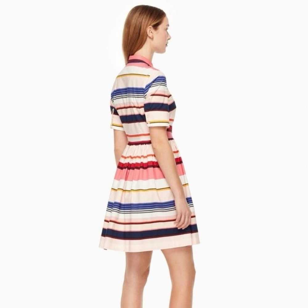 NWOT Kate Spade Picnic In Stripes Dress Size 0 - image 6