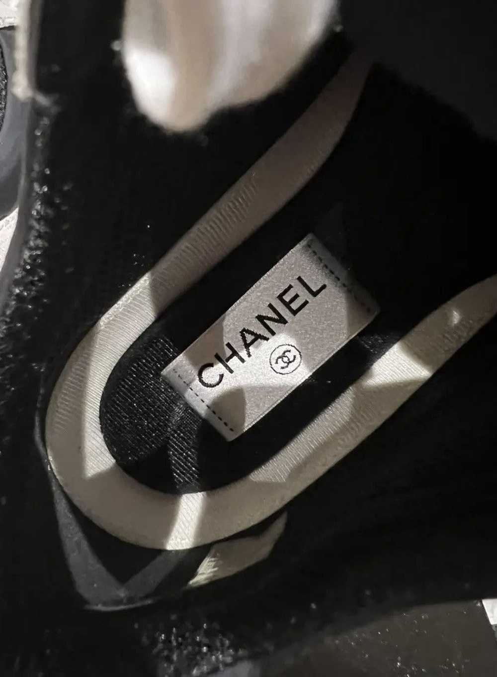 Chanel Chanel Leather Trainers - image 3