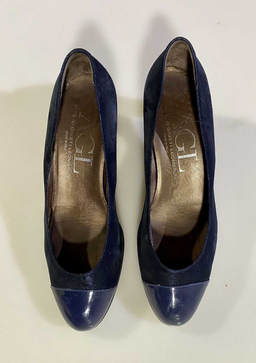 AGL AGL metallic navy pumps 40 - image 1