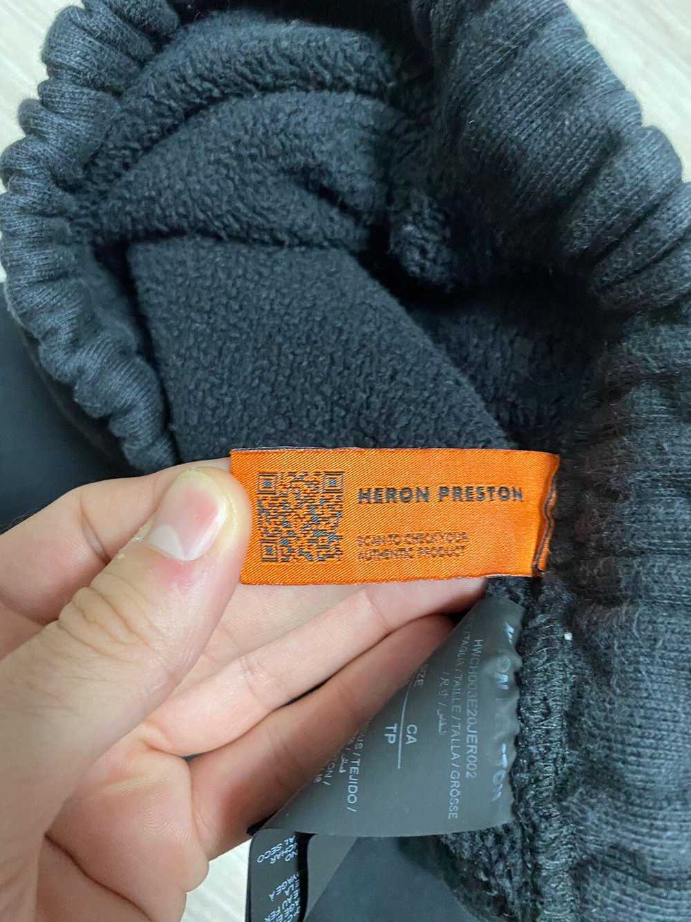 Heron Preston × Streetwear Black Sweatpants HERON… - image 9