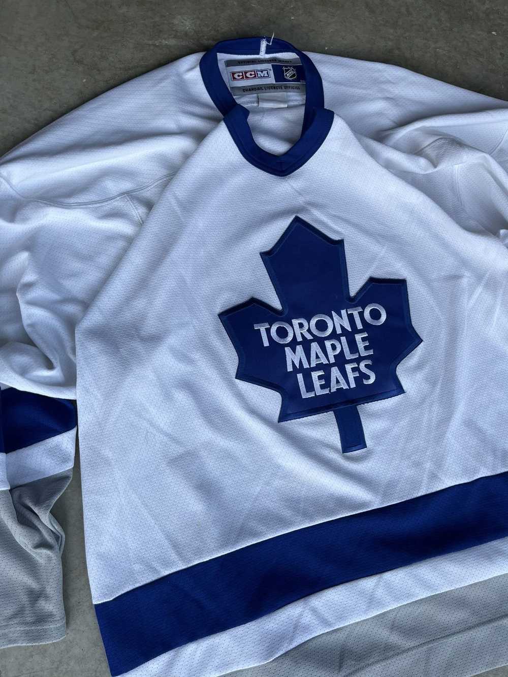 Ccm × Vintage Vintage Toronto Maple Leafs CCM Hoc… - image 2