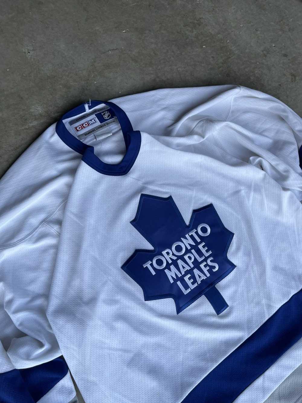 Ccm × Vintage Vintage Toronto Maple Leafs CCM Hoc… - image 3