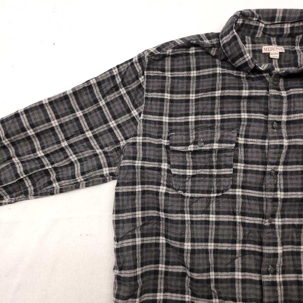 Merona Merona Madras Flannel Shirt Mens Size Extr… - image 4