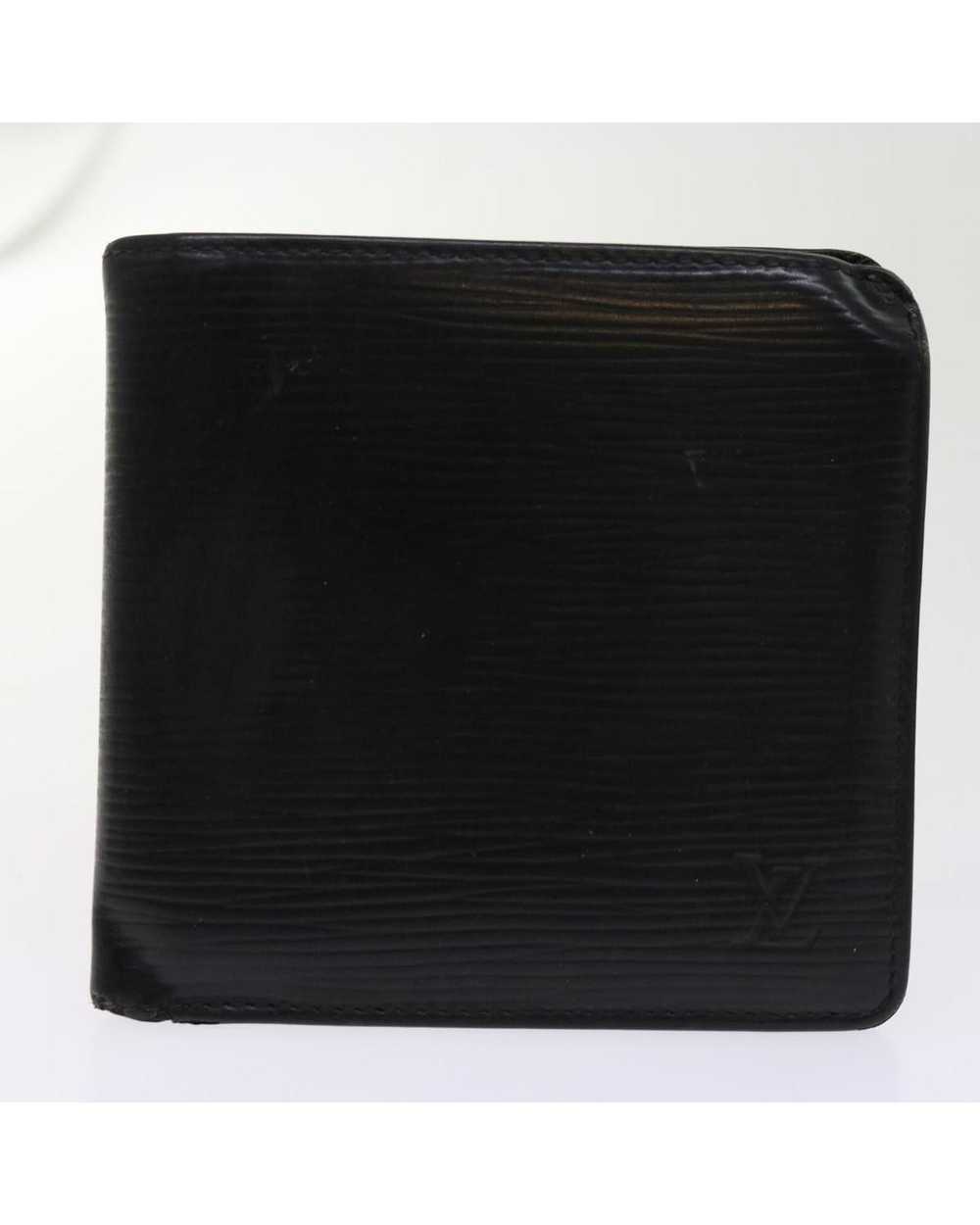 Louis Vuitton Damier Ebene Epi Wallet Set - Black… - image 2