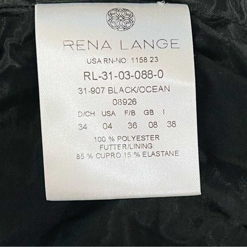 Rena Lange green and black sequin dress size 4 - image 10