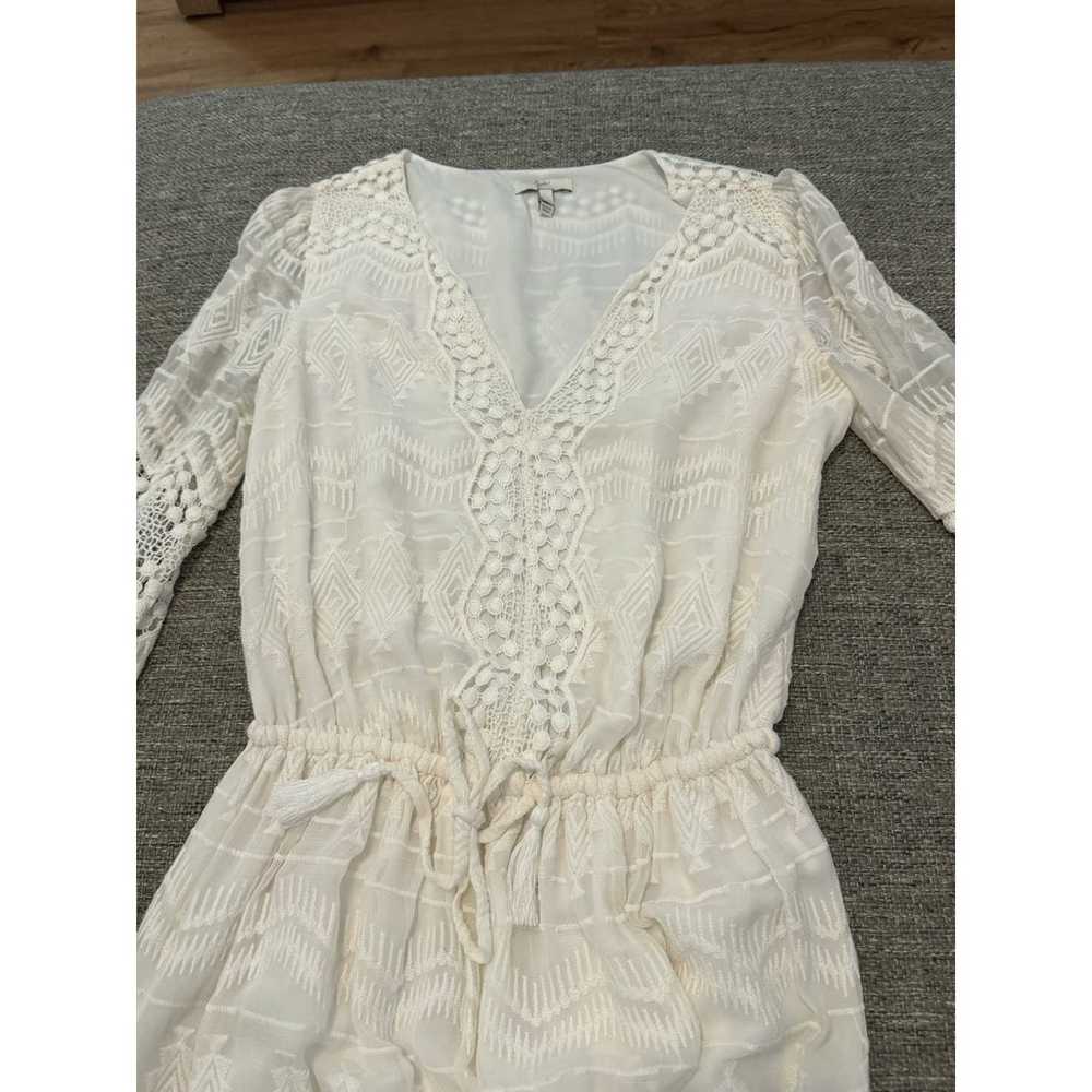 Bittern Embroidered-Lace Dress by JOIE Size XS wh… - image 4