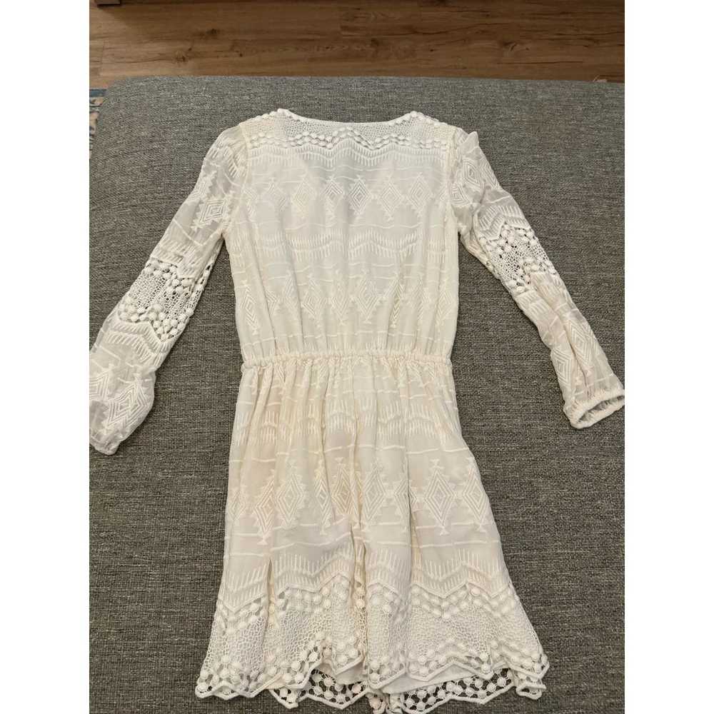 Bittern Embroidered-Lace Dress by JOIE Size XS wh… - image 5