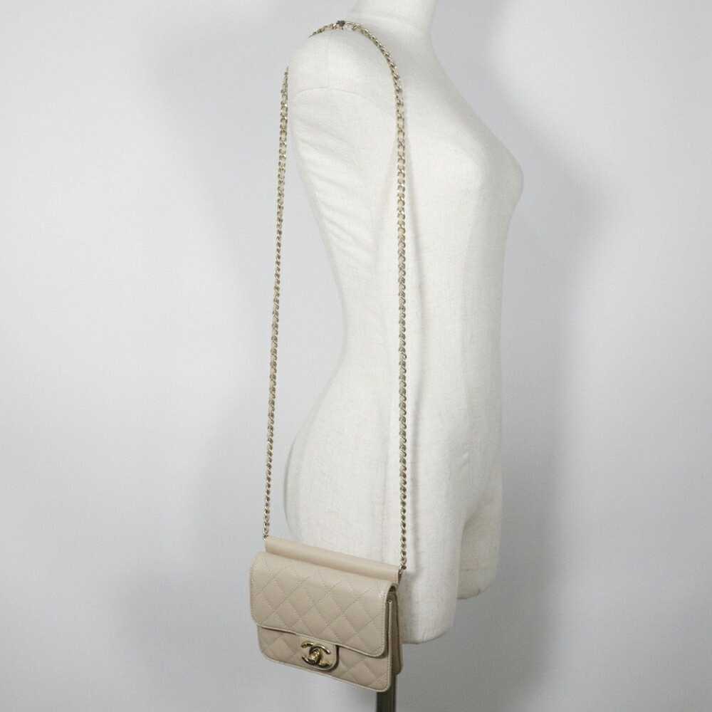 Chanel CHANEL Chain Shoulder Bag, Matelasse, Lamb… - image 9