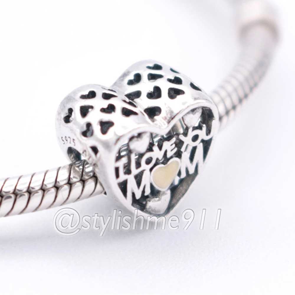 pandora Authentic PANDORA Love for Mother Charm -… - image 3