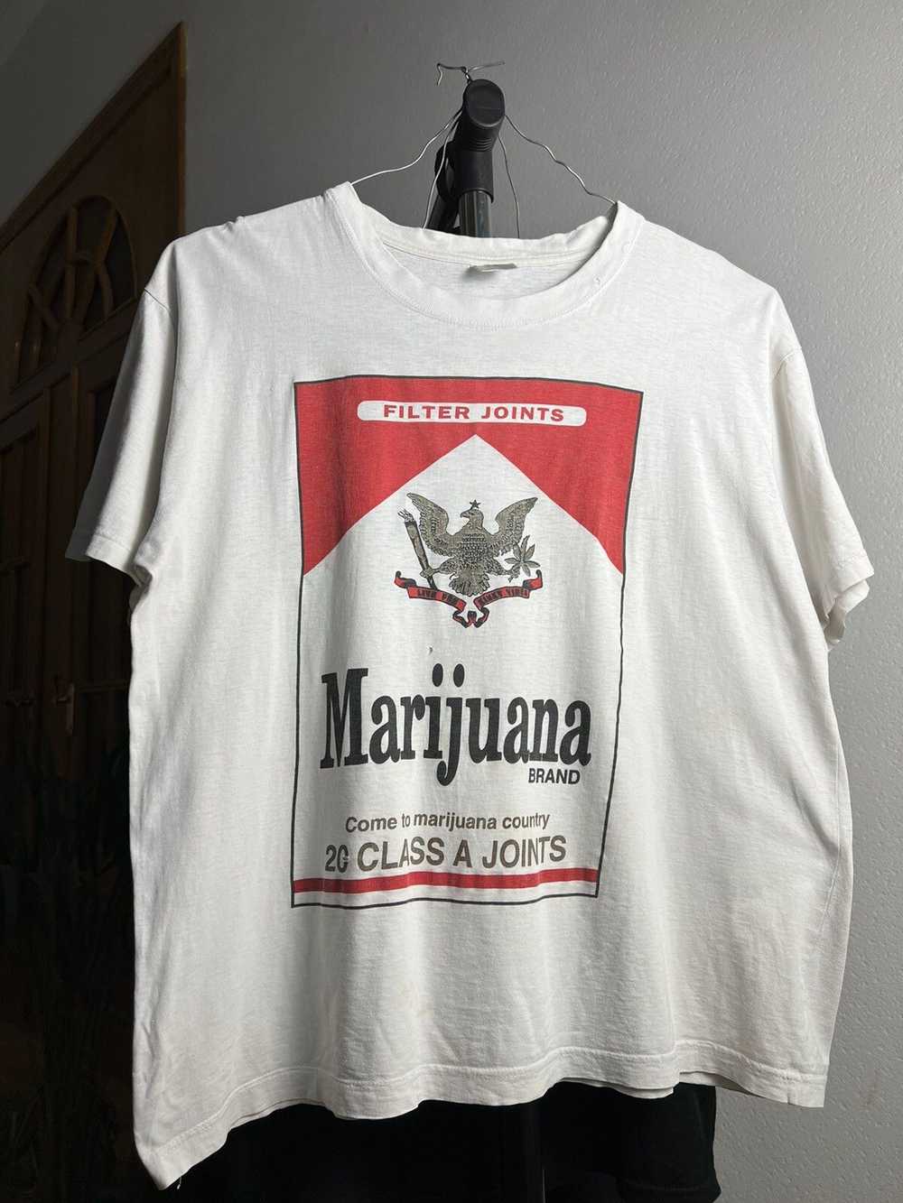 Art × Vintage Vintage Marijuana T-shirt cannabis … - image 1