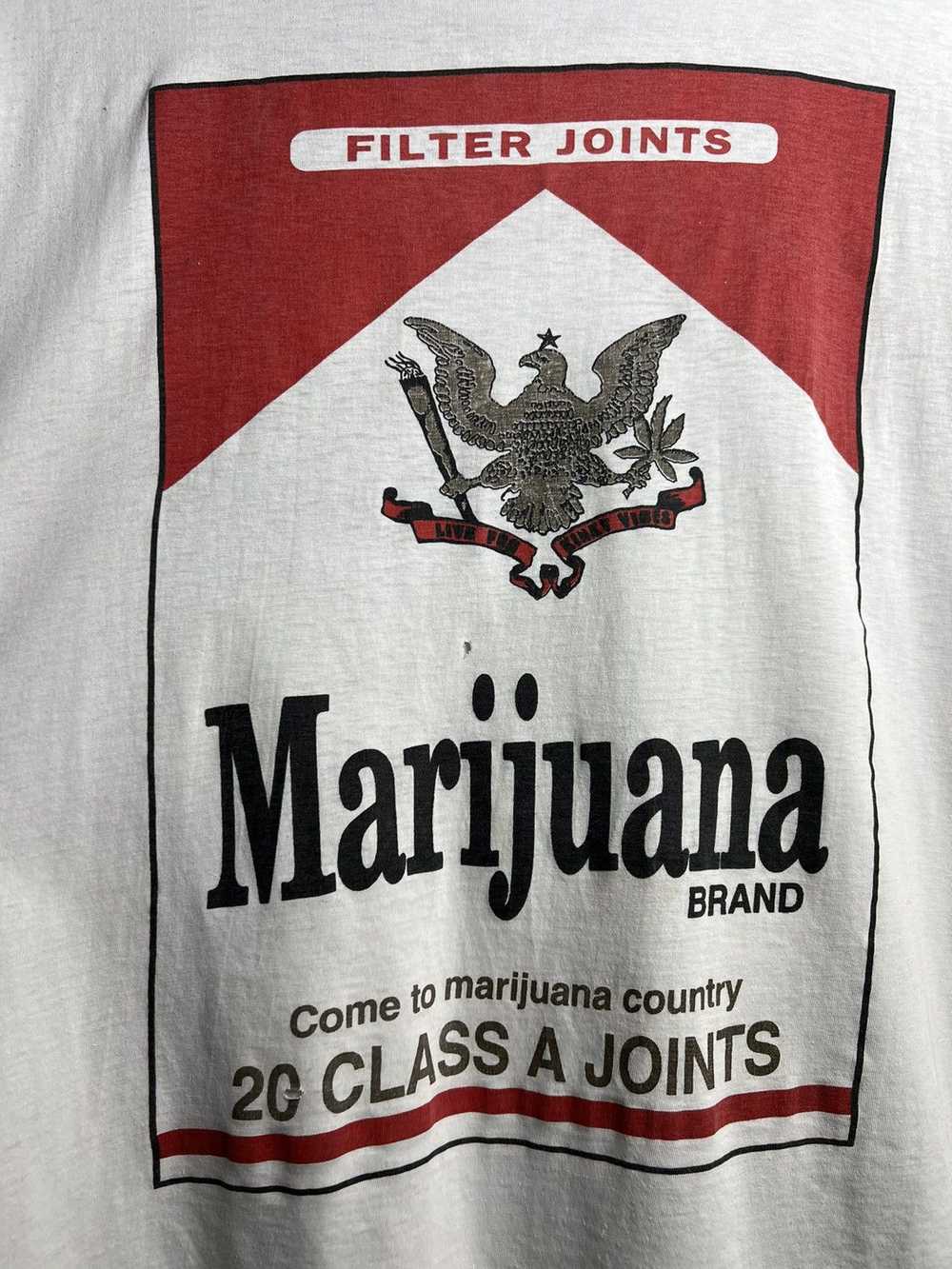 Art × Vintage Vintage Marijuana T-shirt cannabis … - image 4