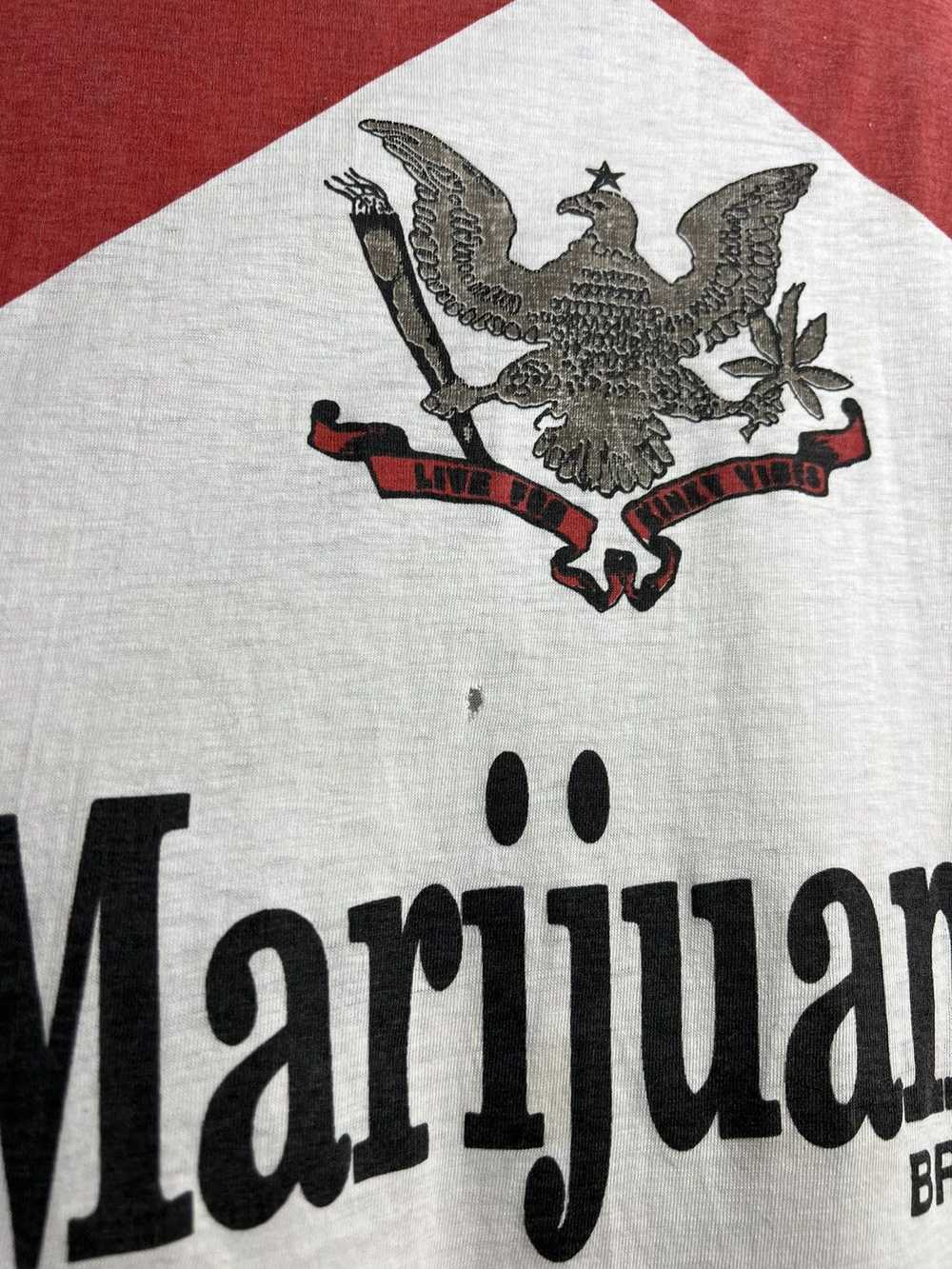 Art × Vintage Vintage Marijuana T-shirt cannabis … - image 6