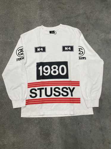 Stussy Stussy N4 Longsleeve Shirt Men M White Big 