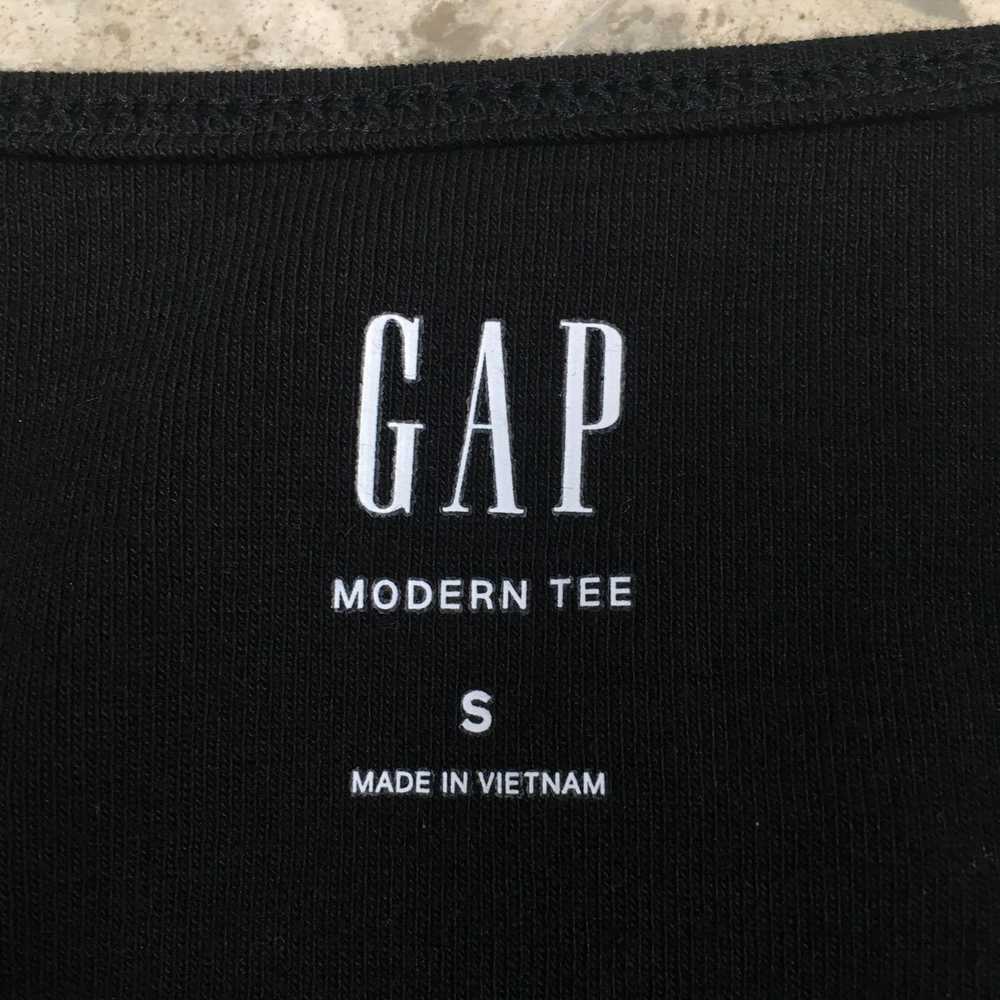Gap Gap Modern Long Sleeve Corset Top Womens Blac… - image 7